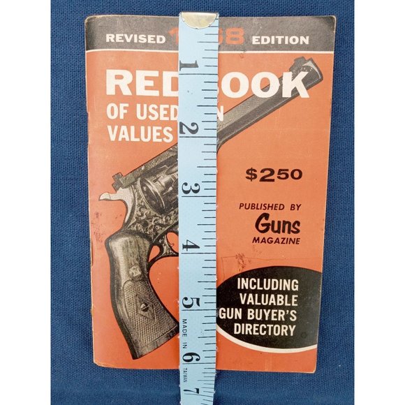 Redbook Used Gun Value 1968 Vintage Book Pricing Guide Pistol Rifle Magazine - Picture 6 of 6